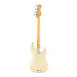 Fender American Professional II Bass 4-String Guitar Left-Handed (Olympic White)