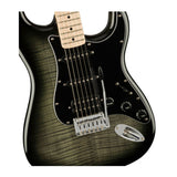 Squier Affinity Series Stratocaster FMT HSS Guitar (Black Burst)