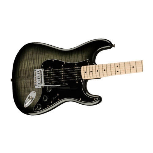 Squier Affinity Series Stratocaster FMT HSS Guitar (Black Burst)