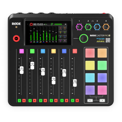 Rode RODECaster Pro II Integrated Audio Production Studio