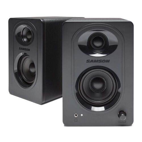 Samson SAM30 3-Inch Powered Studio Monitors Pair (Black) (Open Box)