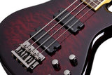 Schecter Stiletto Extreme 4-String Bass Guitar (Right-Handed, Black Cherry)