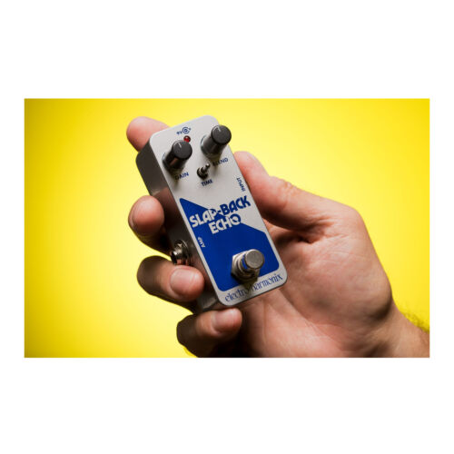 Electro Harmonix Slap-Back Echo Analog Delay Reissue Guitar Pedal (Silver)