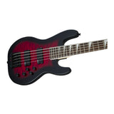 Jackson JS Series JS3VQ 5-String Electric Guitar (Red) with Bag and Strings