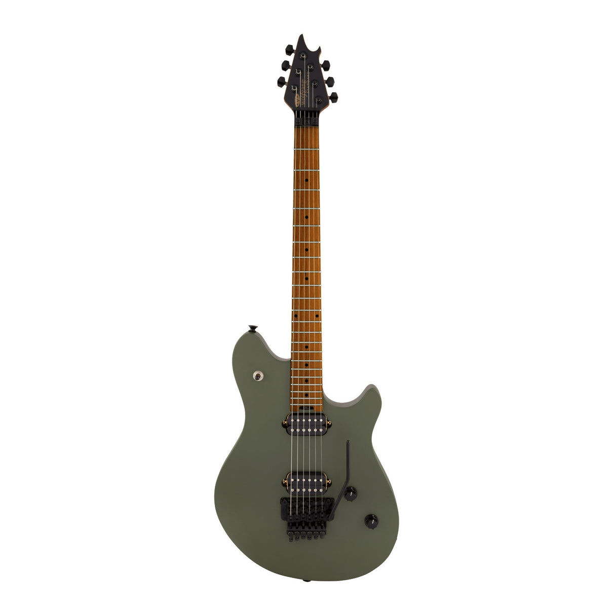 EVH Wolfgang Standard 6-String Electric Guitar (Army Drab) with HardShell Case