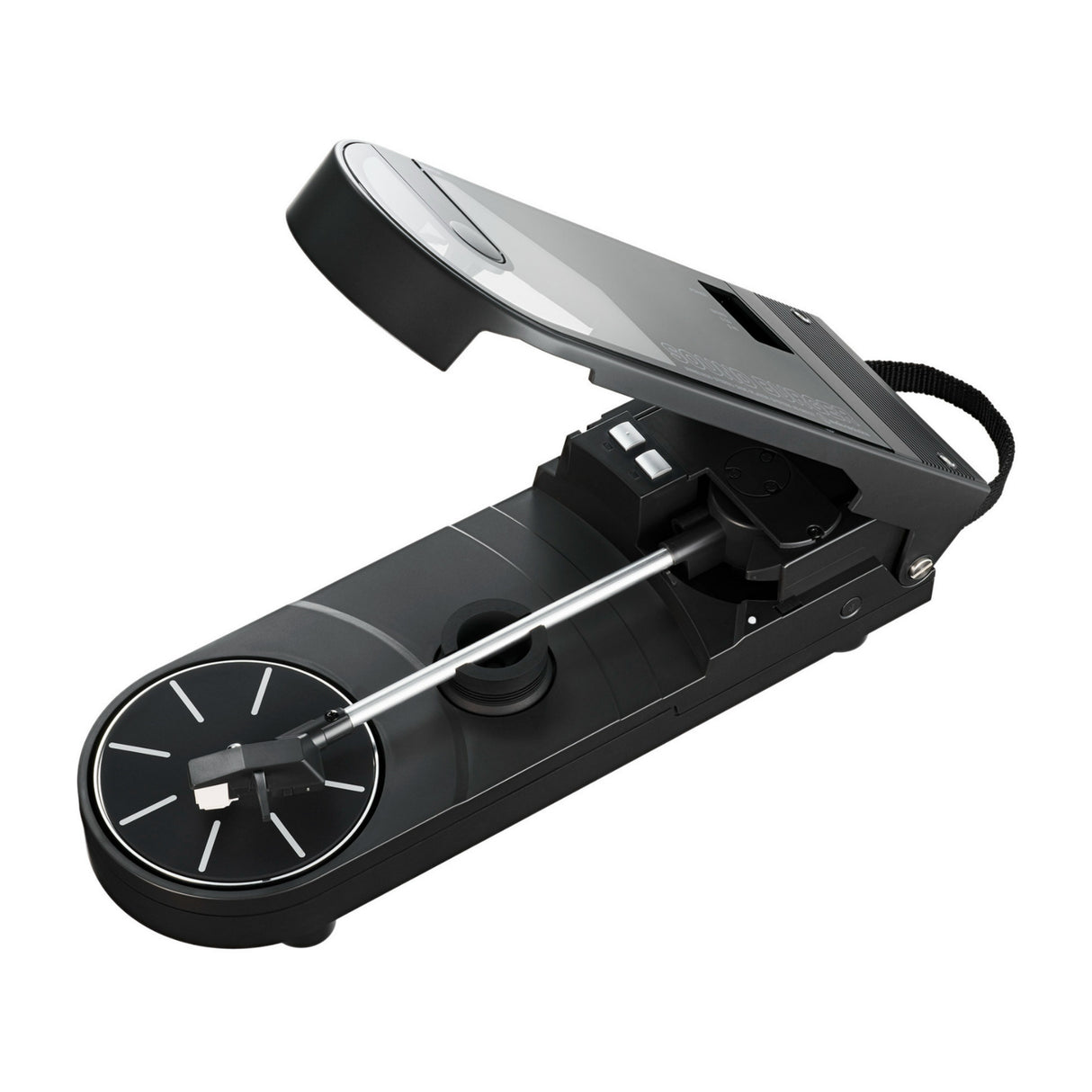 Audio-Technica Sound Burger Portable Bluetooth rechargeable Turntable (Black)