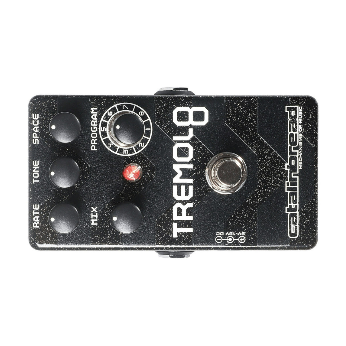 Catalinbread Tremolo 8 Guitar Effects Pedal with 9V Power Supply (Black)