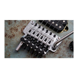 EVH 5150 Series Deluxe Poplar Burl Electric Guitar (Aqua Burst) with Case