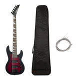 Jackson JS Series JS3VQ 5-String Electric Guitar (Red) with Bag and Strings