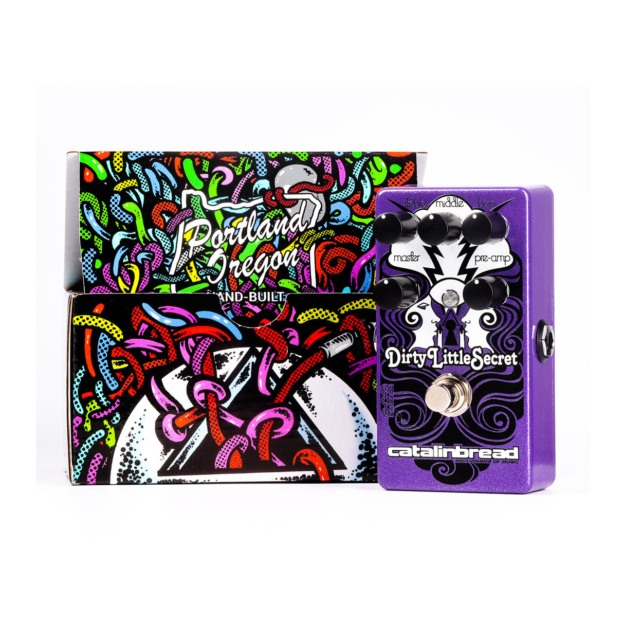 Catalinbread Dirty Little Secret Limited Edition Purple Overdrive Pedal