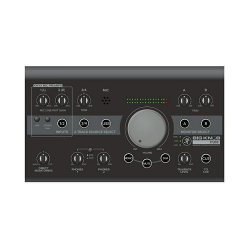 Mackie Big Knob Studio 3x2 Studio Monitor Controller and Interface