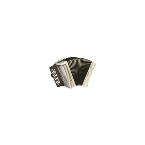 Hohner 3500FW Corona II Diatonic Accordion (FBEb Keys, Pearl White)
