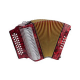 Hohner 3523GR Corona II Classic Accordion (GCF Keys, Pearl Red)
