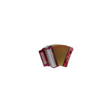 Hohner 3523GR Corona II Classic Accordion (GCF Keys, Pearl Red)