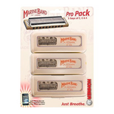 Hohner Marine Band 1896 Pro Pack 3-Piece Diatonic Harmonicas