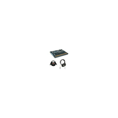 Arturia DrumBrute Impact Analog Drum Machine with Over-Ear Headphone and Cable