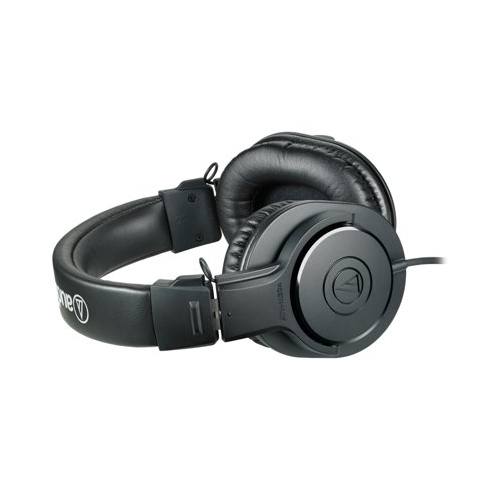 Audio-Technica ATH-M20X Studio Headphones (Black) with Knox Gear Stand and Case