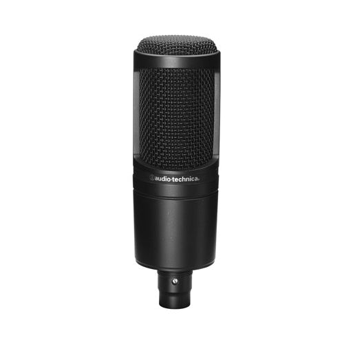 Audio-Technica AT2020 Condenser Studio Microphone with Knox Filter and Boom Arm
