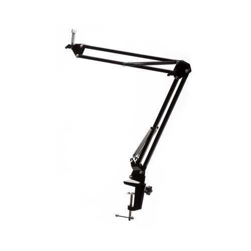 Audio-Technica AT2020 Condenser Studio Microphone with Knox Filter and Boom Arm