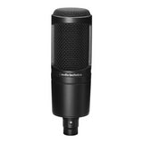 Audio-Technica AT2020 Microphone with Filter, Boom Arm, Cable and Shock Mount