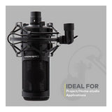 Audio-Technica AT2020 Microphone with Filter, Boom Arm, Cable and Shock Mount