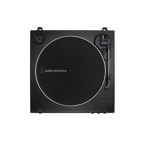 Audio-Technica AT-LP60X-GM Turntable (Gunmetal) with Bluetooth Monitors - Pair