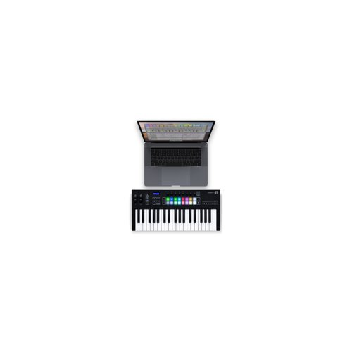 Novation Launchkey 37 MK3 37-Key MIDI Keyboard with Sustain Pedal and USB Hub
