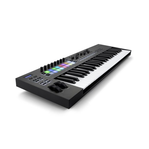 Novation Launchkey MK3 49-Key USB MIDI Controller Bundle with Headphones & Stand