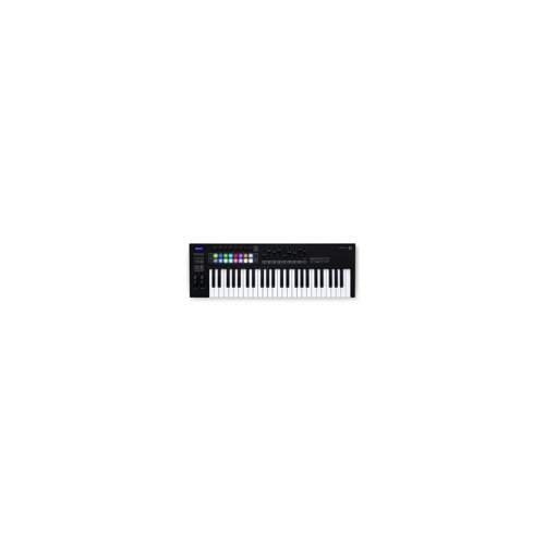 Novation Launchkey MK3 49-Key USB MIDI Controller Bundle with Headphones & Stand