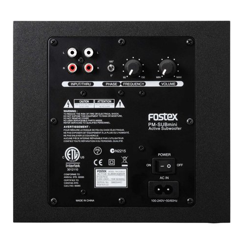 Fostex PM-SUB-MINI-2 50W 5-Inch Powered Subwoofer