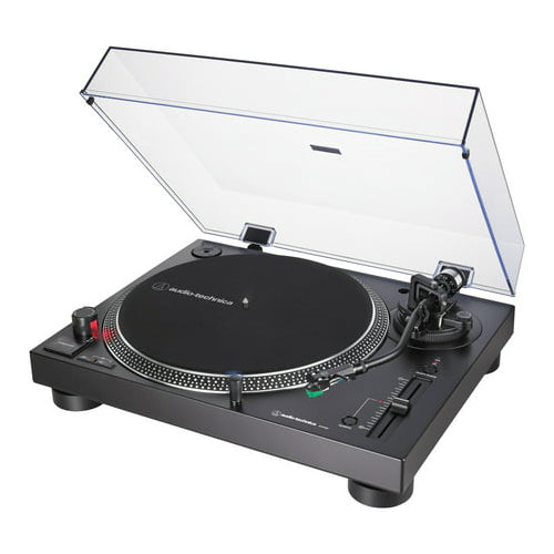 Audio-Technica AT-LP120X-USB Direct-Drive Analog and USB Turntable (Black)