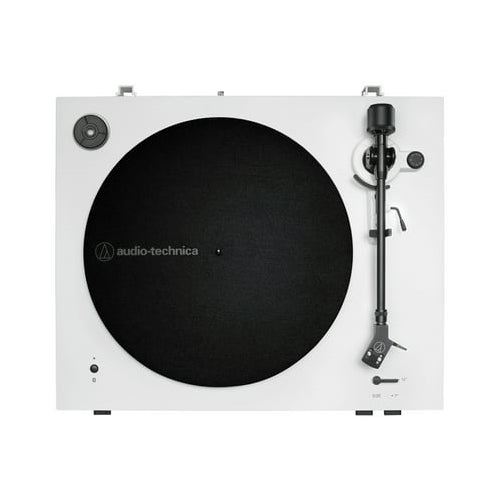 Audio Technica AT-LP3xBT Automatic Wireless Belt-Drive Turntable (White) Bundle
