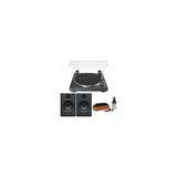 Audio-Technica Two-Speed Stereo Turntable with Monitors and Record Care System