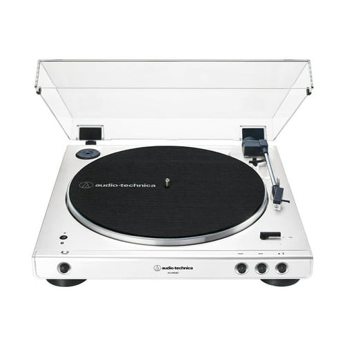 Audio-Technica AT-LP60XBT-WW Bluetooth Fully Automatic Stereo Turntable (White)