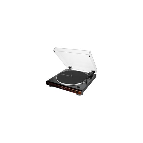 Audio-Technica AT-LP60X Fully Automatic Belt-Drive Stereo Turntable (Brown)