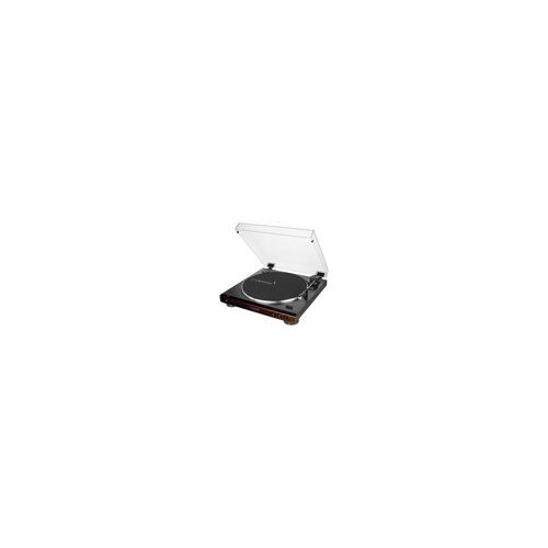 Audio-Technica AT-LP60X Fully Automatic Belt-Drive Stereo Turntable (Brown)
