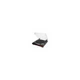 Audio-Technica AT-LP60X Fully Automatic Belt-Drive Stereo Turntable (Brown)