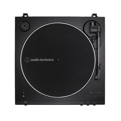 Audio-Technica AT-LP60X Bluetooth Turntable (Red) Bundle with Bluetooth Monitors