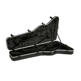 Jackson Aluminum Channeling Molded Case for Kelly and Warrior Guitar (Black)