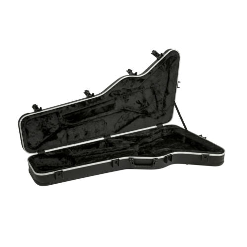 Jackson Aluminum Channeling Molded Case for Kelly and Warrior Guitar (Black) (Open Box)