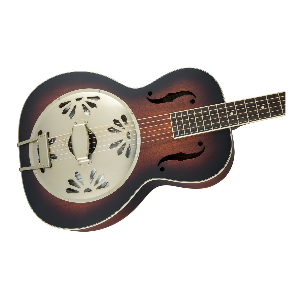 Gretsch 6-String Acoustic-Electric Resonator Guitar (Sunburst) with Hard Case