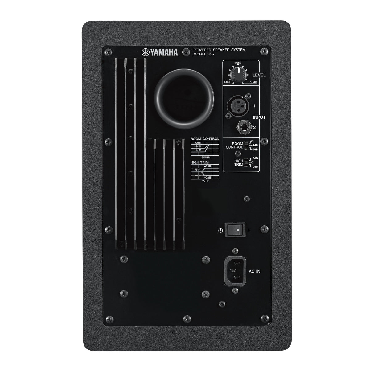 Yamaha HS7 95 Watt Professional Powered Studio Monitor Speaker (Black, 2-Pack) (Open Box)