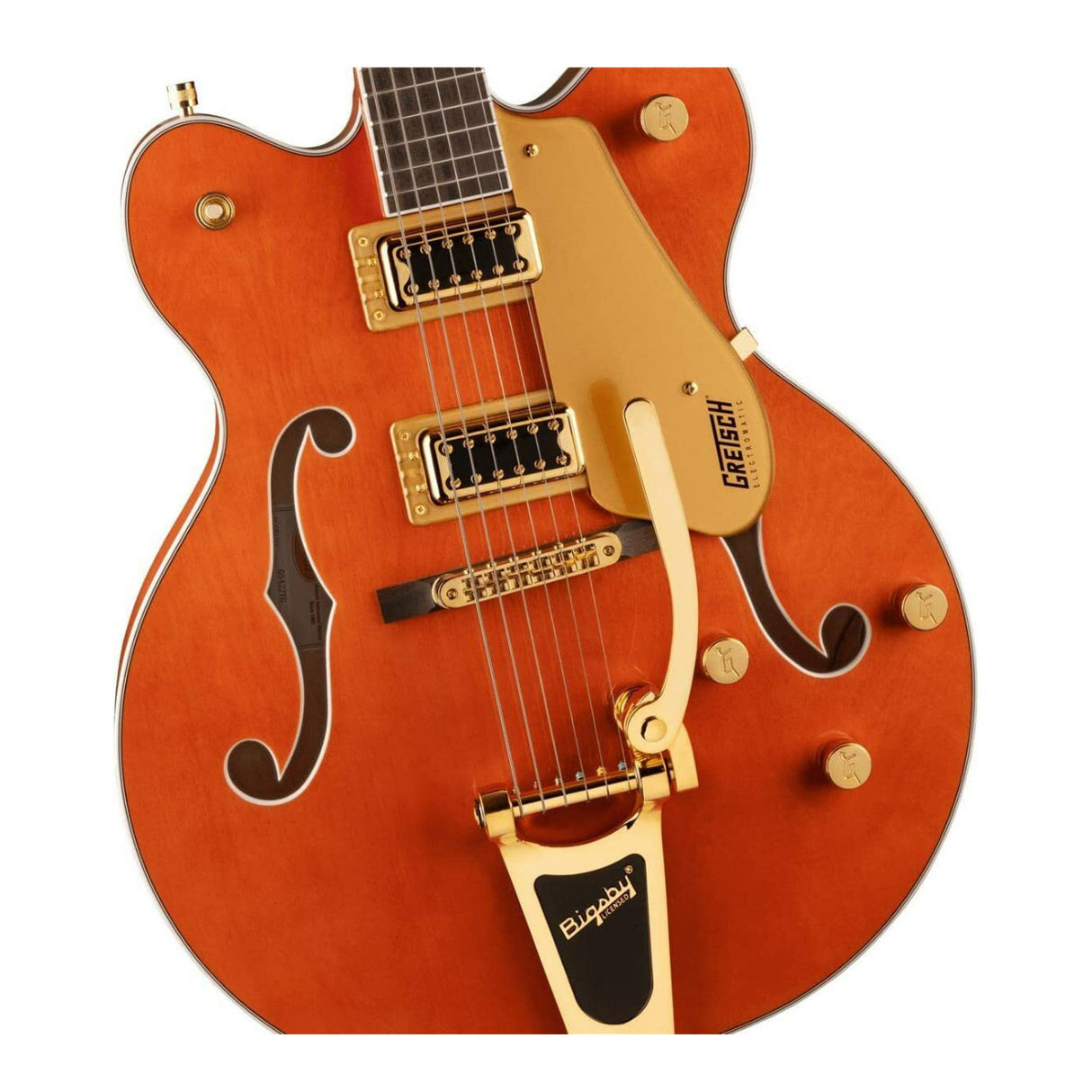 Gretsch G5422TG Electromatic Classic 6-String Electric Guitar (Orange) with Case