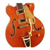 Gretsch G5422TG Electromatic Classic 6-String Electric Guitar (Orange) with Case