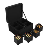 CHAUVET DJ Freedom Par Q9 X4 Battery-Powered Wireless RGBA LED Par Kit (4-Pack)