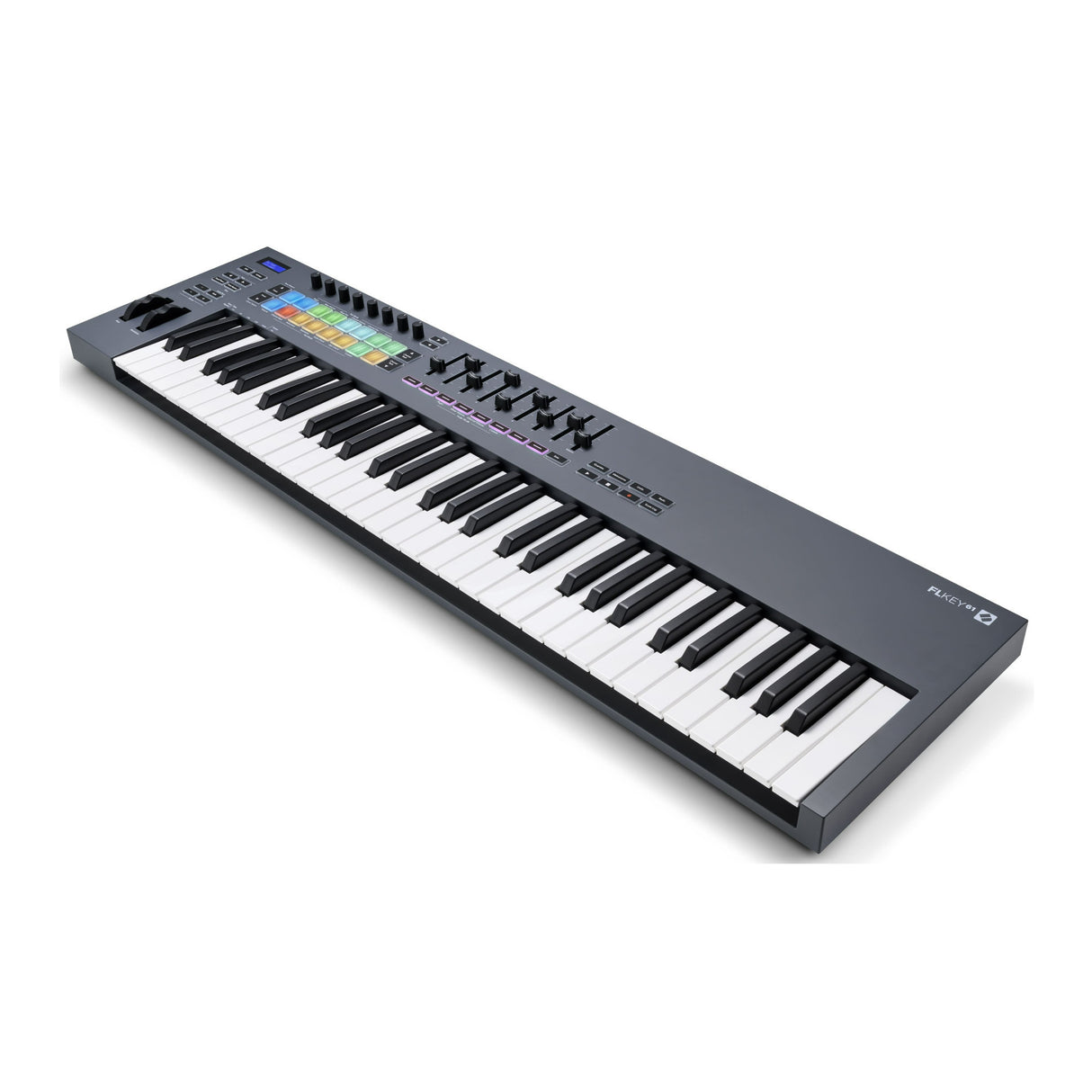 Novation FLkey 61-Key MIDI Keyboard Controller with Sustain Pedal and 4-Port USB