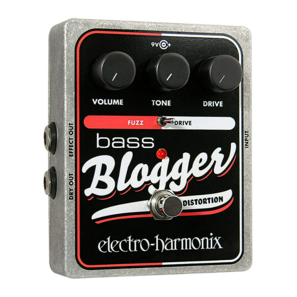 Electro-Harmonix Bass Blogger Distortion Pedal with Volume, and Tone Knob