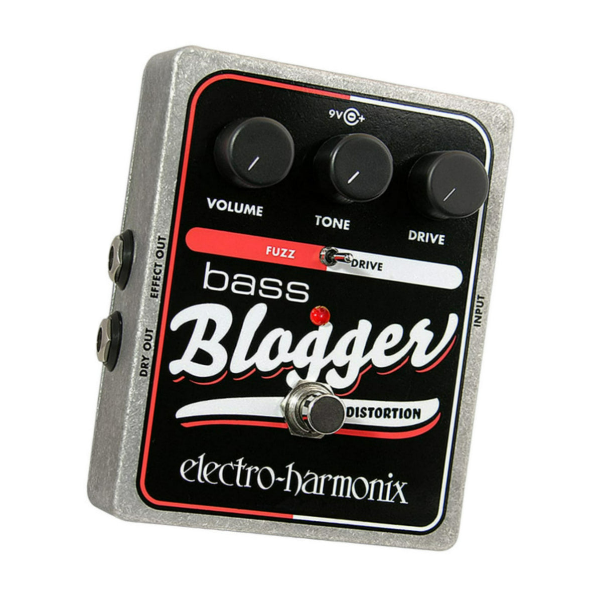 Electro-Harmonix Bass Blogger Distortion Pedal with Volume, and Tone Knob