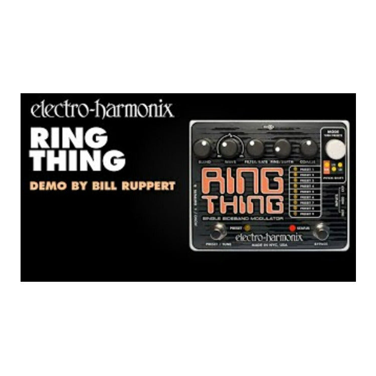 Electro Harmonix Ring Thing Single Sideband Modulator with Blend Knob, Wave Knob