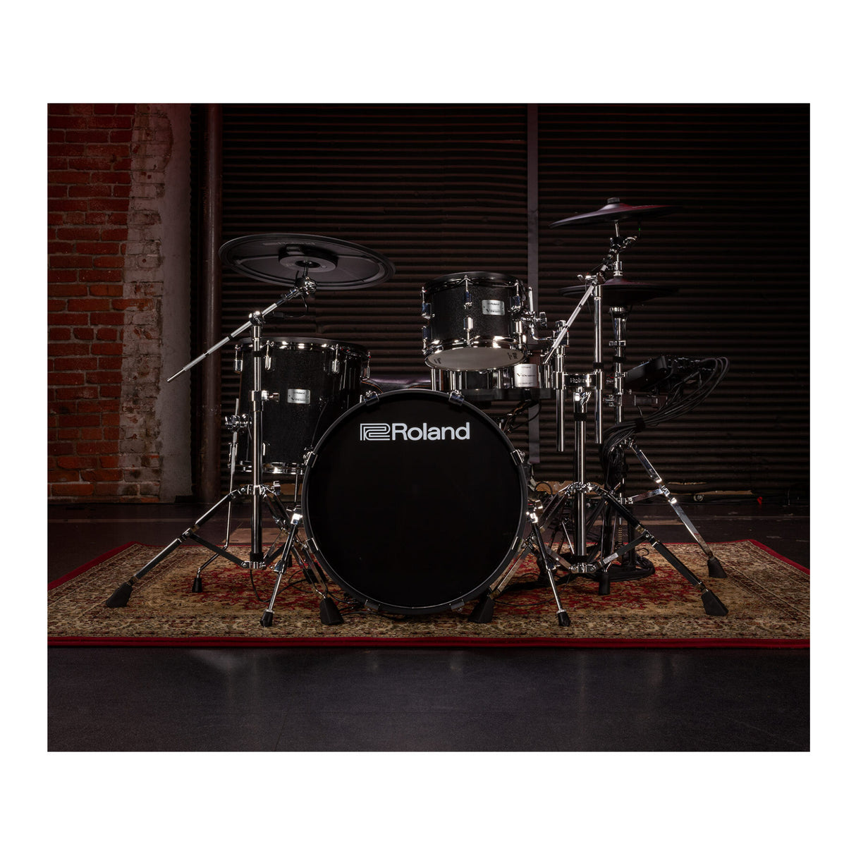 Roland VAD504 V-Drums Acoustic Design Electronic Drum Kit with TD-27 Module